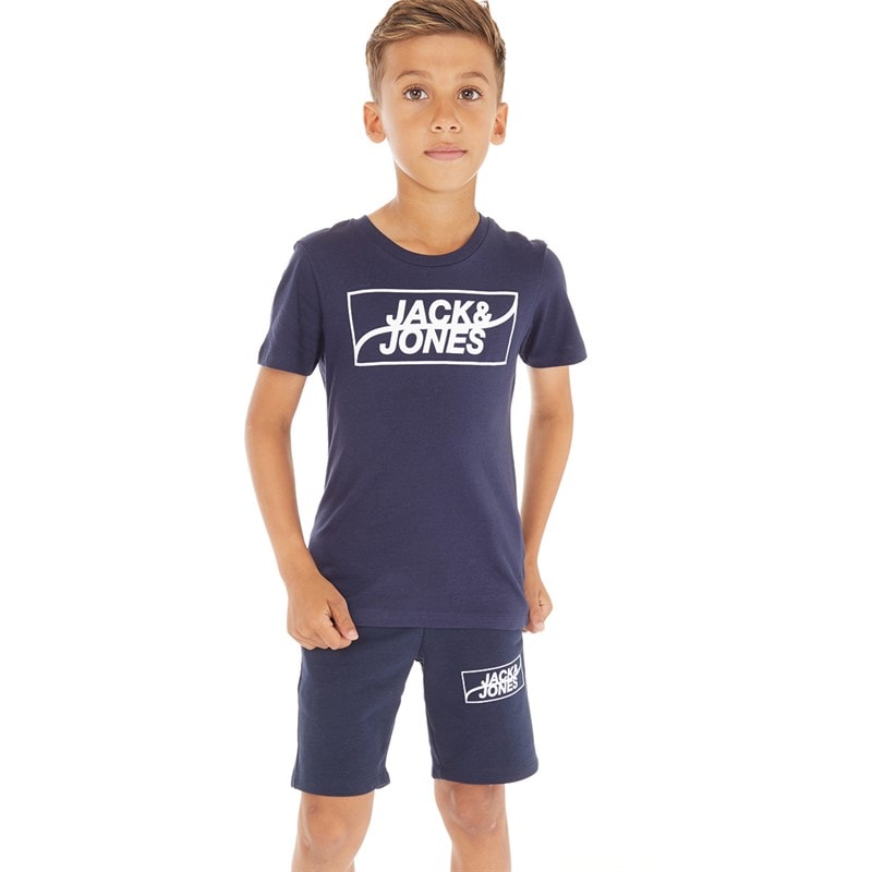 JACK & JONES Drenge Fly And Set Sæt Marineblå - Billede 1