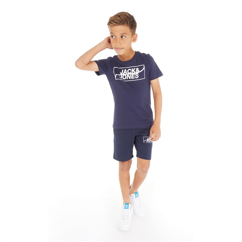 JACK & JONES Drenge Fly And Set Sæt Marineblå - Billede 3
