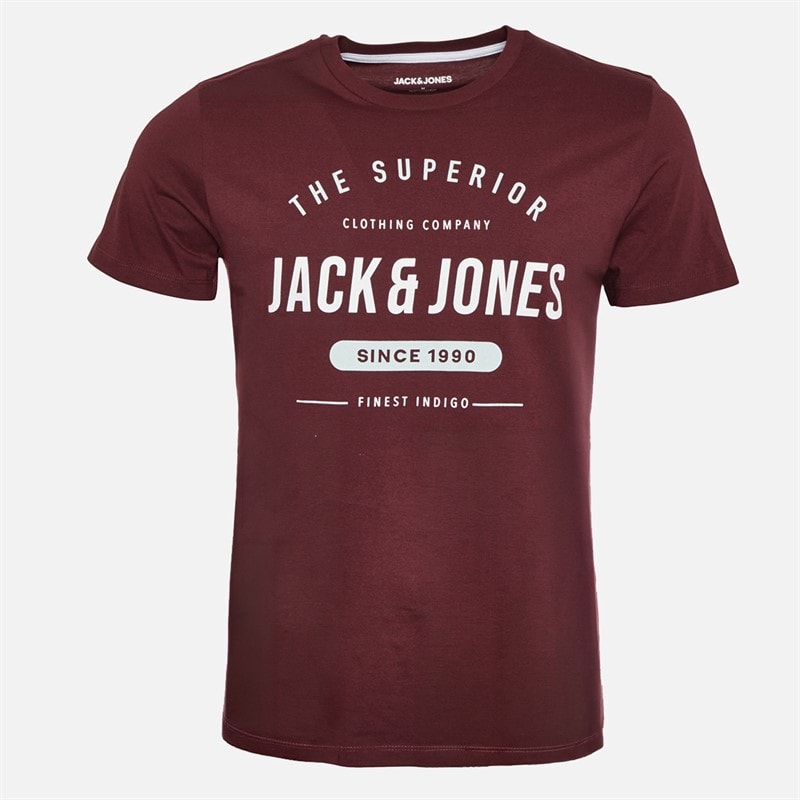 JACK & JONES Herre Urban Crew Neck Fem-pak T-shirts Oliven Nat/Hvid/Lysegrå Melange/Marineblå Blazer - Billede 2