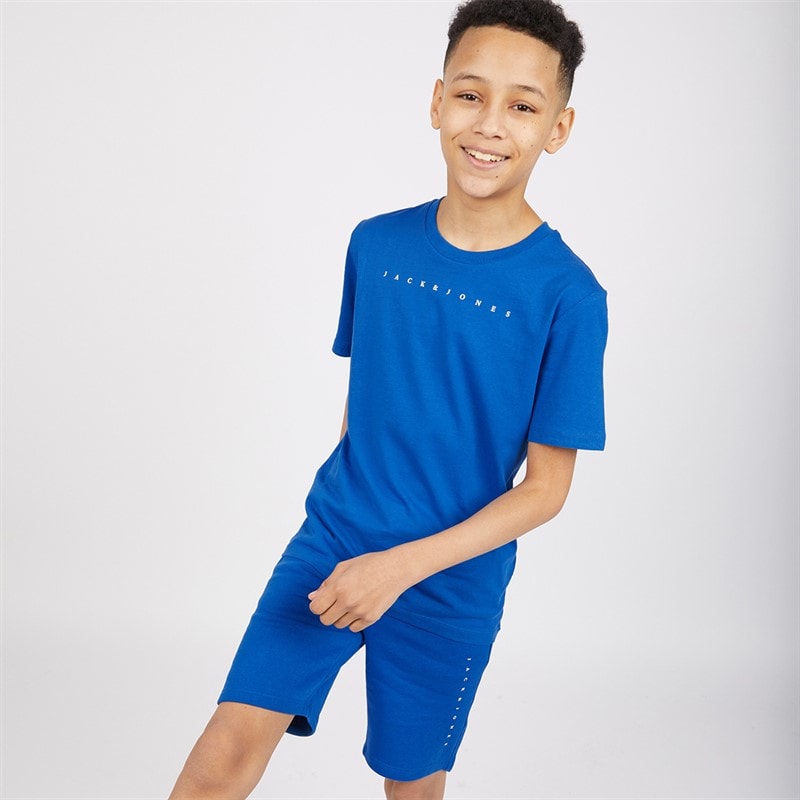JACK & JONES Drenge JJFont Sæt Intens Blå