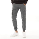 JACK & JONES Herre Paul Warner AKM 111 Cargobukser Asfalt