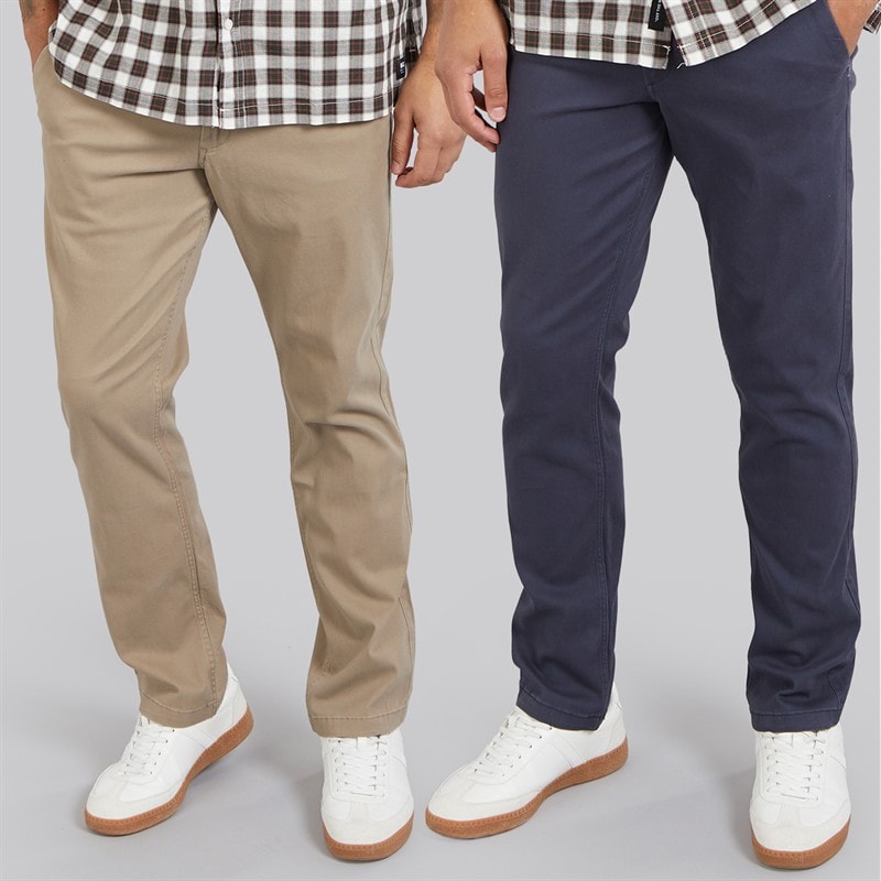 JACK & JONES Herre Bolton Dean AKM To-pak Chinos Beige/Navy Blazer - Billede 1