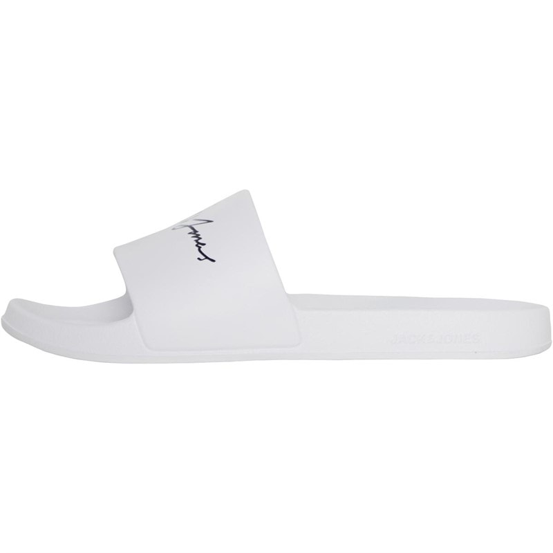 JACK & JONES Herre Gary Moulded Slides Slider Hvid - Billede 2