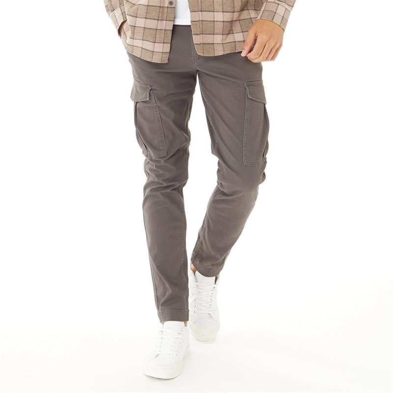 JACK & JONES Herrebukser Marco Dean Cargo Asfalt - Billede 1