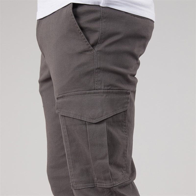 JACK & JONES Herrebukser Marco Dean Cargo Asfalt - Billede 3