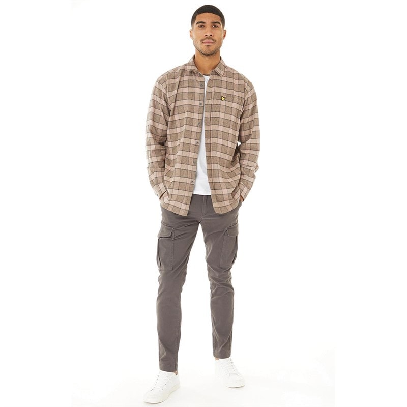 JACK & JONES Herrebukser Marco Dean Cargo Asfalt - Billede 3