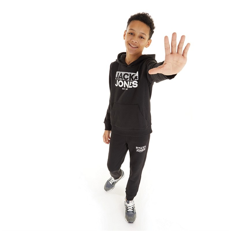 JACK & JONES Drengenes Zero Træningsdragt sort - Billede 4