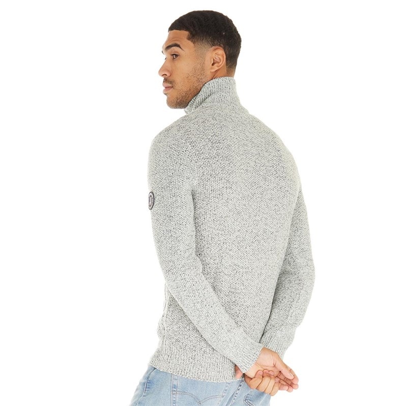 JACK & JONES Herre Shane Strikket Trøje Sølv Birke - Billede 2
