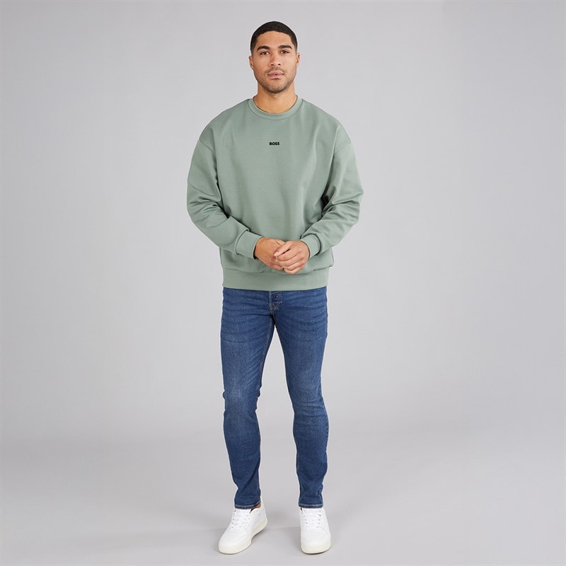 JACK & JONES Herre Glenn SQ 327 Slim Fit Jeans Blå - Billede 4