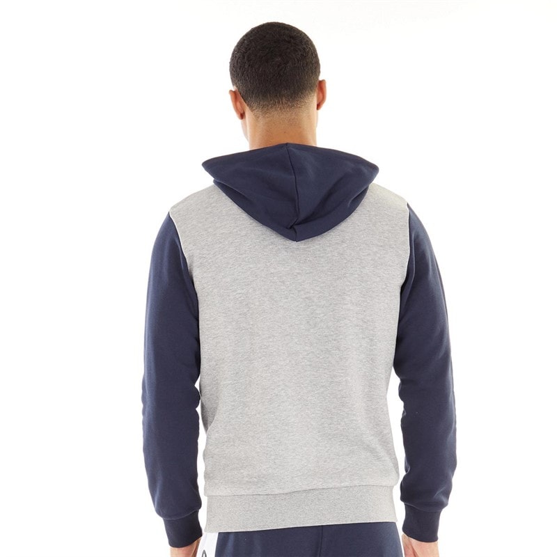 JACK & JONES Hættetrøje med logo i blokke Mørkeblå Blazer - Billede 2