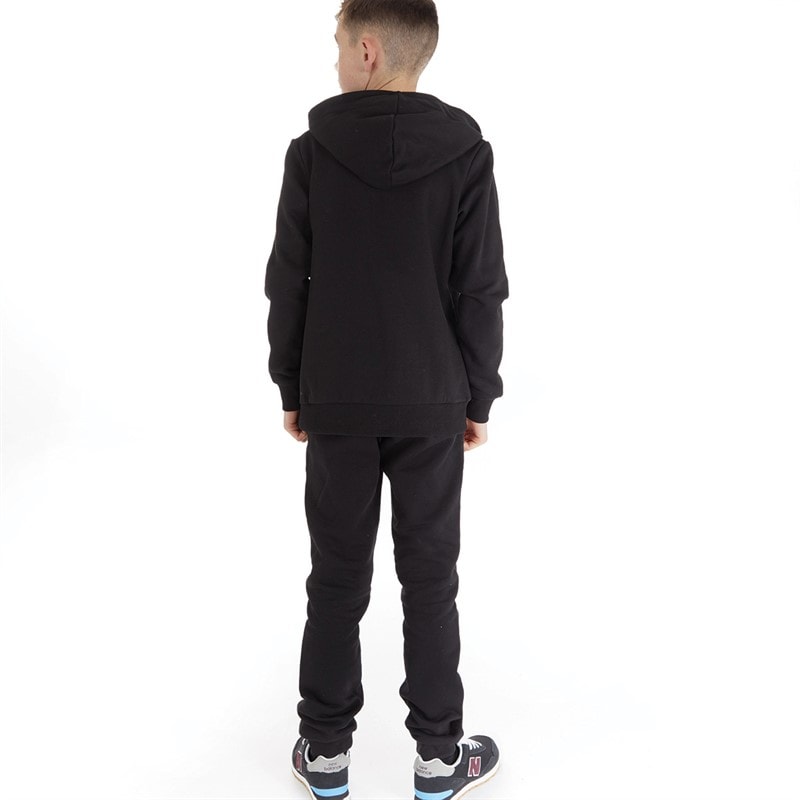 JACK & JONES Drengenes Lås Træningsdragt Sort - Billede 2