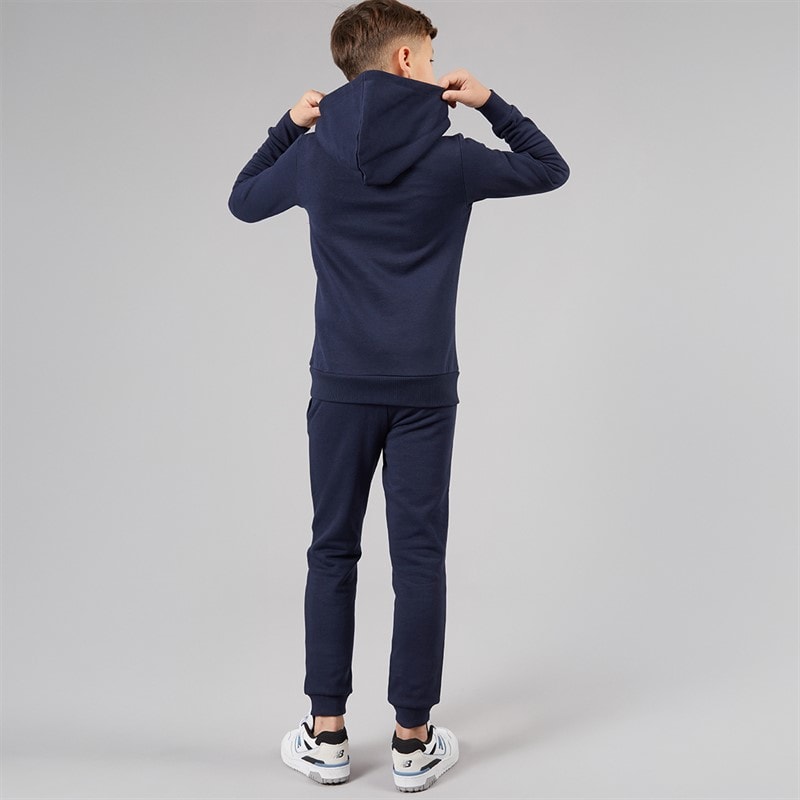 JACK & JONES Drengenes Scripted Tracksuit Blå Blazer - Billede 2