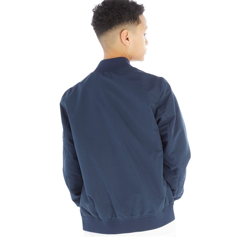 JACK & JONES Drenge Mash Bomberjakke Blå Blazer - Billede 2
