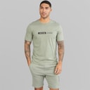 JACK & JONES Herre Neo T-shirt Og Shorts Sæt Wrought Iron