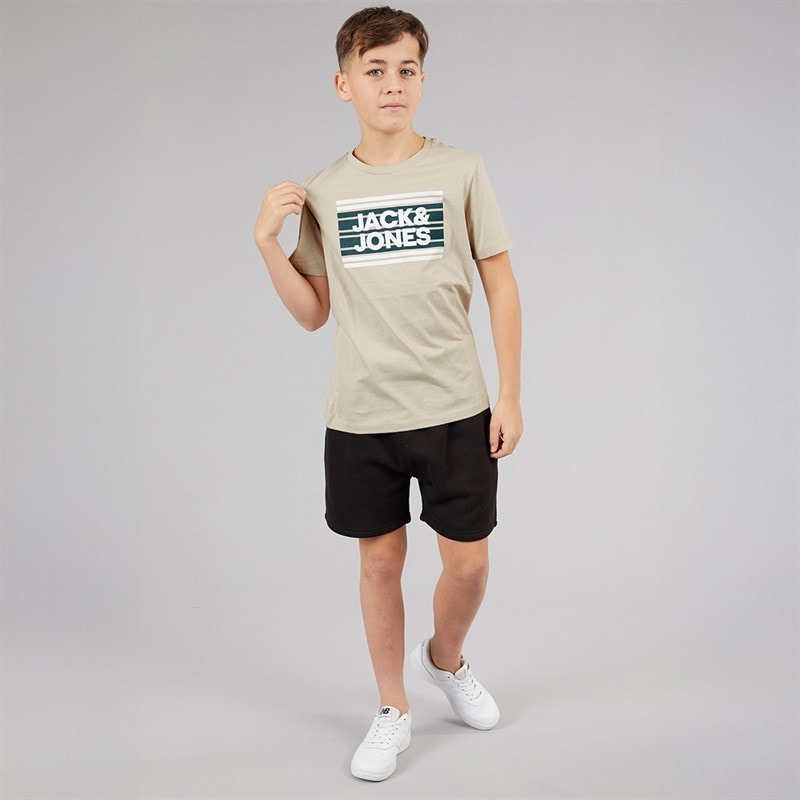 JACK & JONES Drenge Neto T-shirts beige - Billede 3