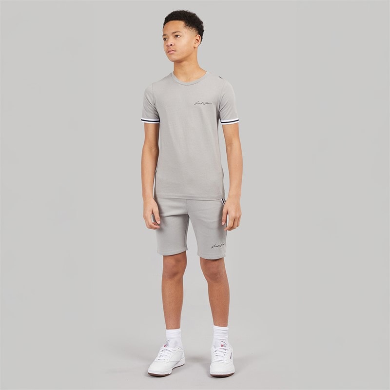 JACK & JONES Drenge Jaxon Sæt Grå - Billede 4