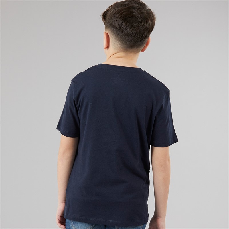 JACK & JONES Drenge Neo T-shirt Sky Captain - Billede 2