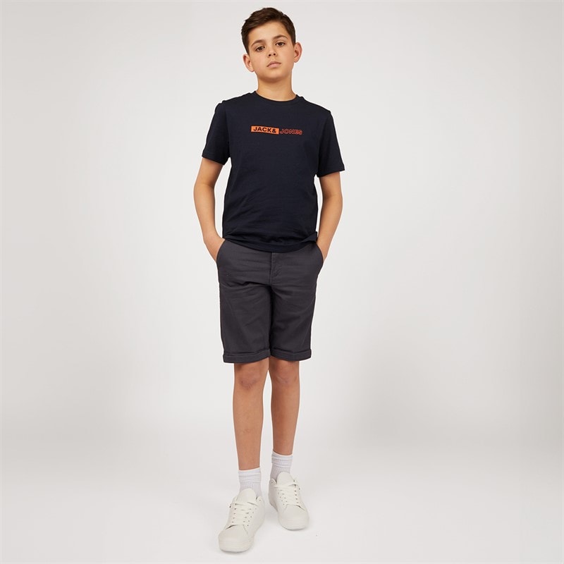 JACK & JONES Drenge Neo T-shirt Sky Captain - Billede 3