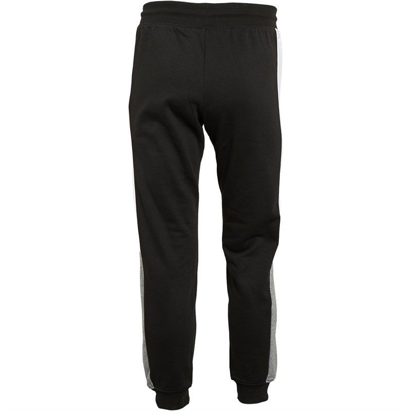 JACK & JONES Herre Logo Blocking Joggingbukser Sort - Billede 2