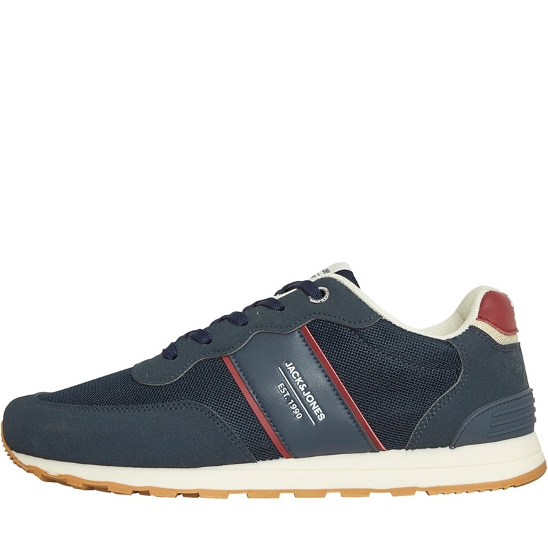 JACK & JONES Herre Milan Sneakers Blå - Billede 1