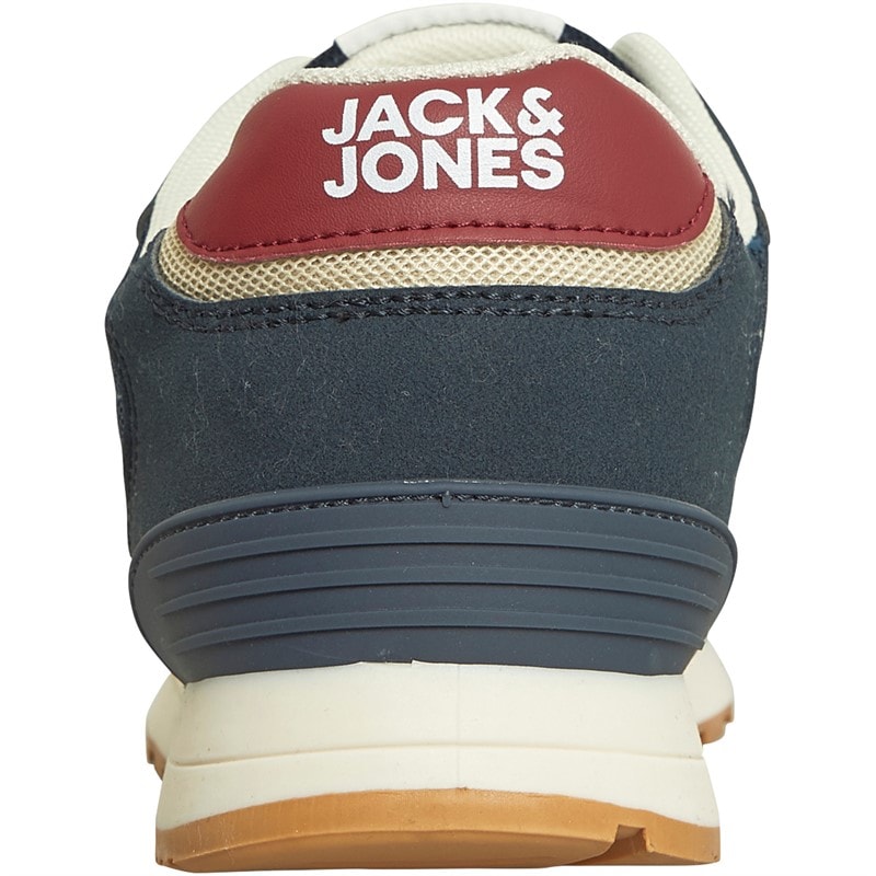 JACK & JONES Herre Milan Sneakers Blå - Billede 3