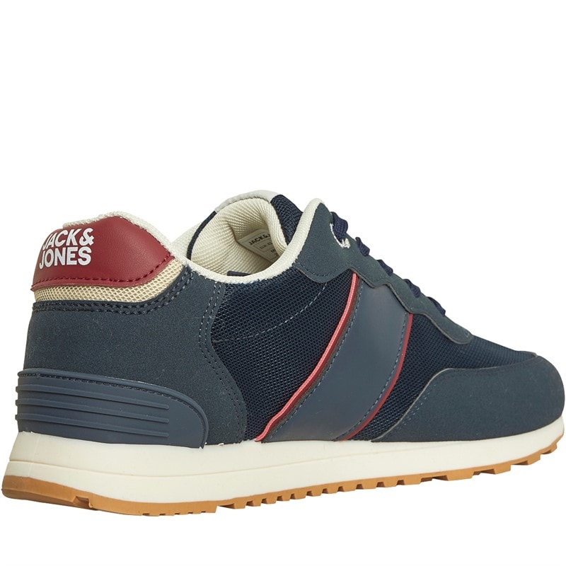 JACK & JONES Herre Milan Sneakers Blå - Billede 5