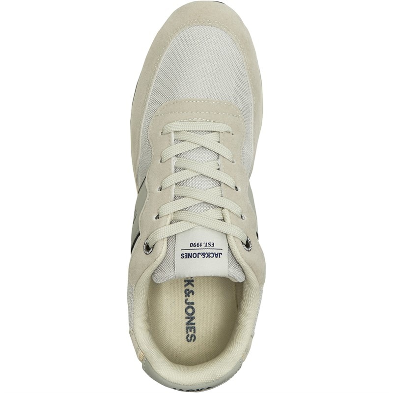 JACK & JONES Herre Milan Sneakers beige - Billede 4