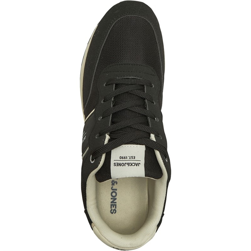 JACK & JONES Herre Milan Sneakers Sort - Billede 4