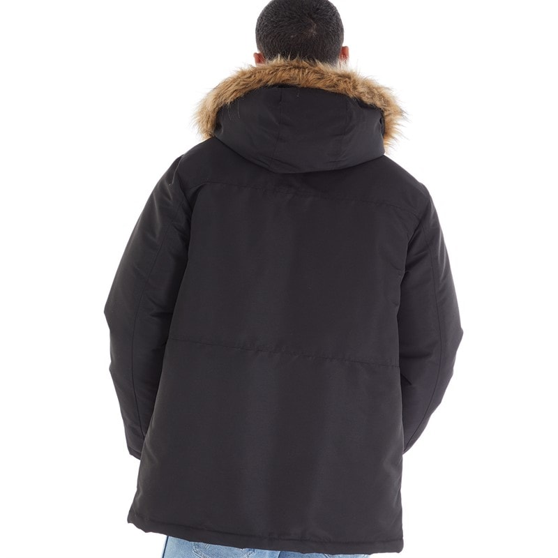 JACK & JONES Herre Wing Parka Jakke Sort - Billede 2