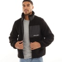 JACK & JONES Mænd Vesterbro Teddy Jakke Sort