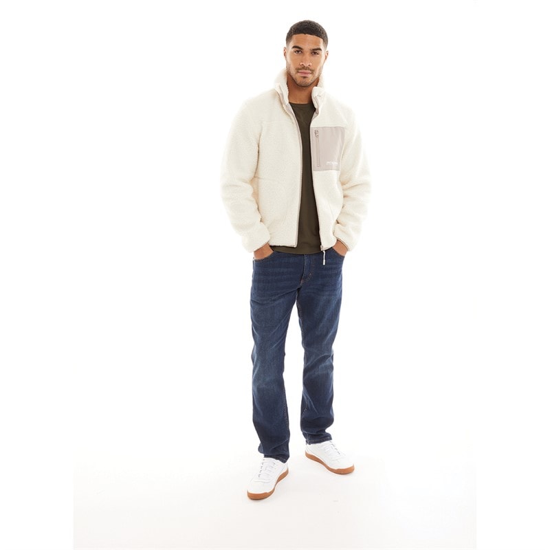 JACK & JONES Mænd Vesterbro Teddy Jakke Atmosphere - Billede 3