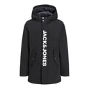 JACK & JONES Drenge Fen Parka Sort