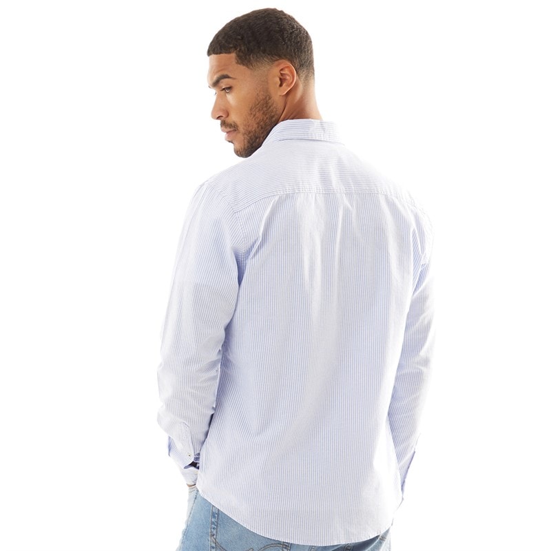 JACK & JONES Herre Classic Oxford Langærmet shirts Blå - Billede 2