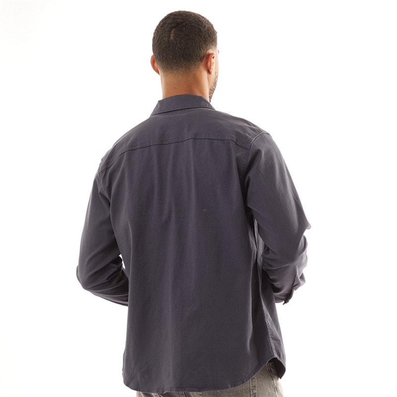 JACK & JONES Herre Dave Stretch Overshirt Blå Blazer - Billede 2