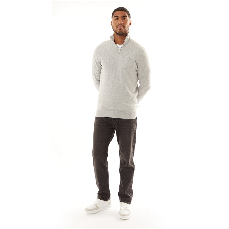 JACK & JONES Herre Chris SQ 165 Relaxed Fit Jeans Sort Denim - Billede 4