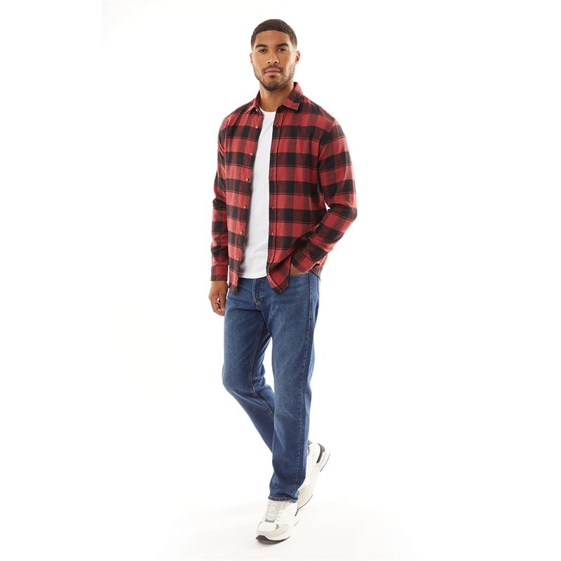 JACK & JONES Herre Chris SQ 959 Jeans med afslappet pasform Blå - Billede 4
