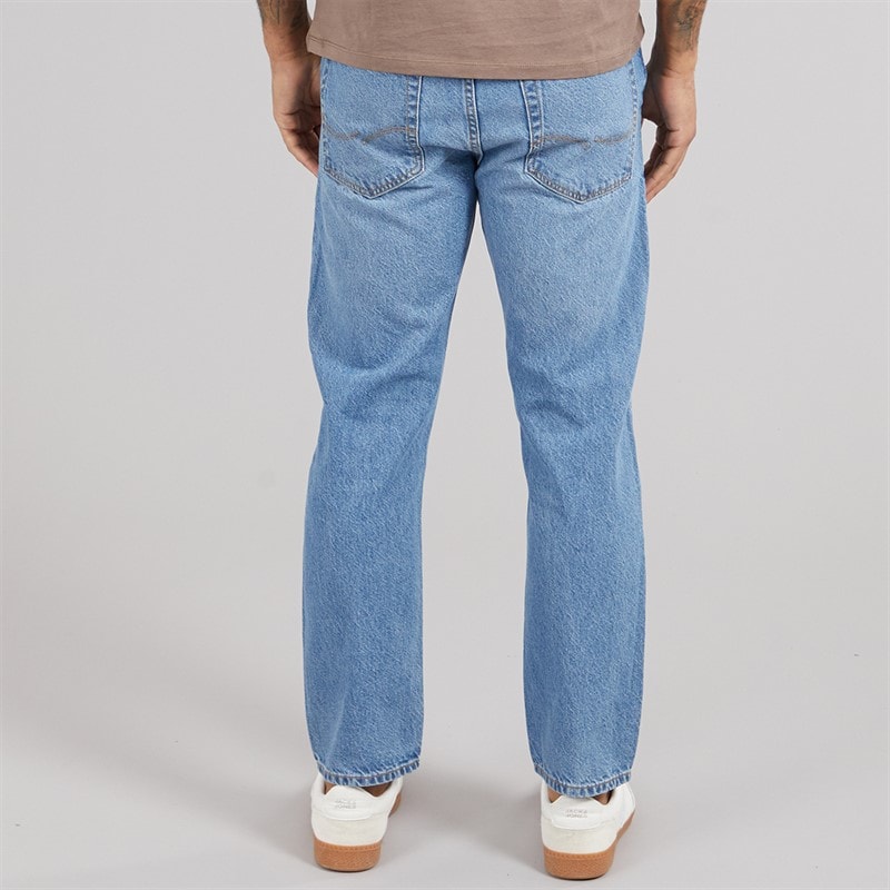 JACK & JONES Herre Chris SQ 957 Relaxed Fit Jeans Blå Denim - Billede 2