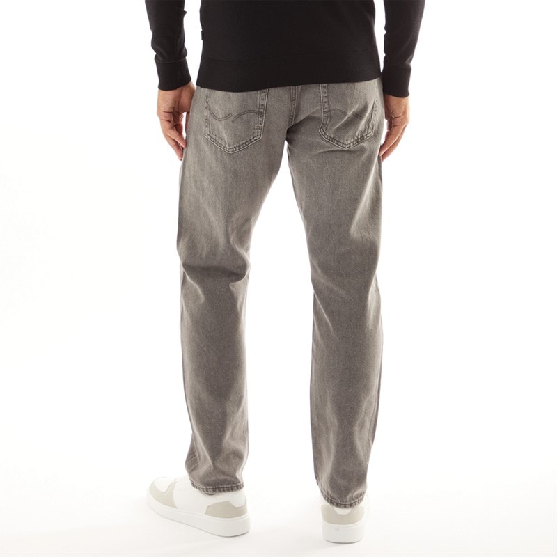 JACK & JONES Herre Chris Sq 051 Relaxed Fit Jeans Grå - Billede 2