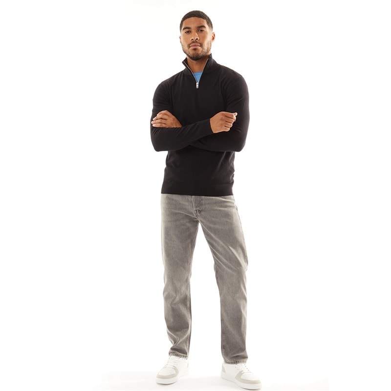 JACK & JONES Herre Chris Sq 051 Relaxed Fit Jeans Grå - Billede 4