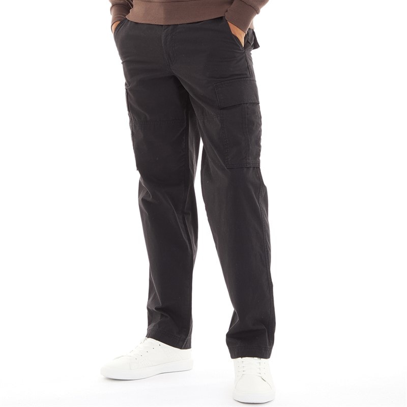 JACK & JONES Herre Karl Evans Cargobukser Sort - Billede 1
