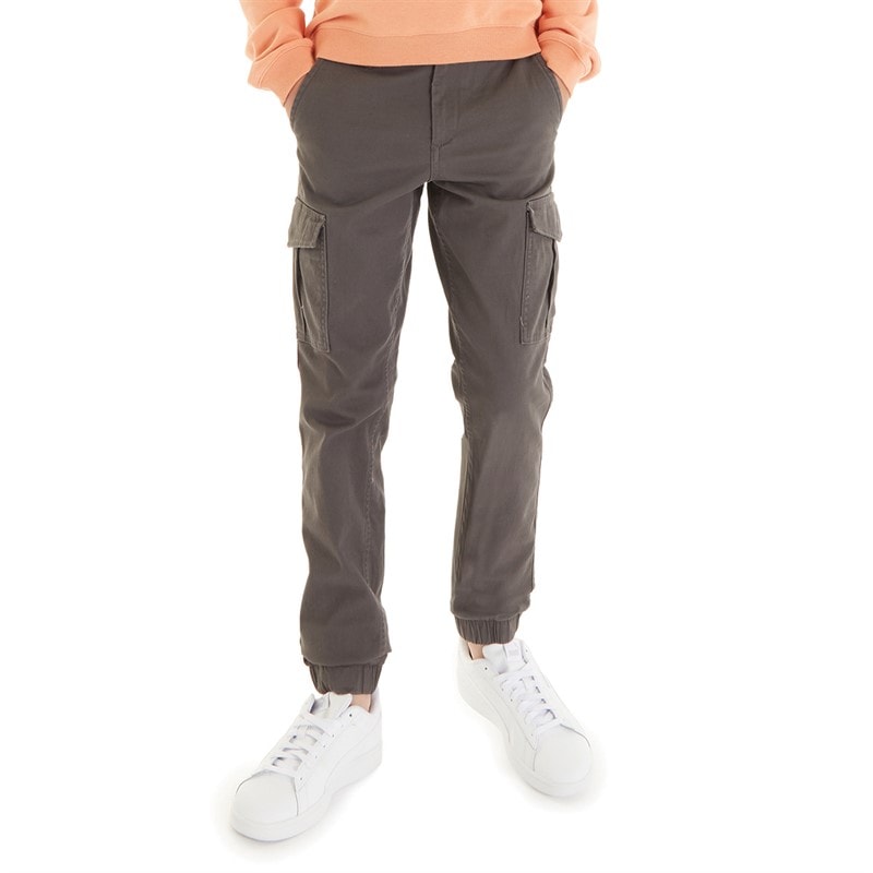 JACK & JONES Drenge Marco Dean Cargobukser Grå