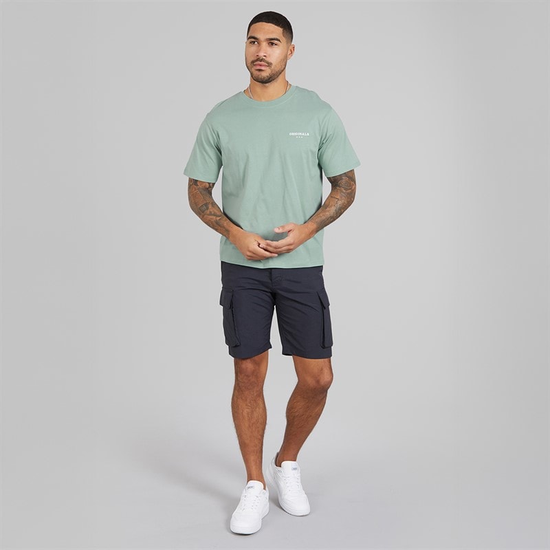 JACK & JONES Herre Mykonos Back T-shirts Grøn - Billede 4