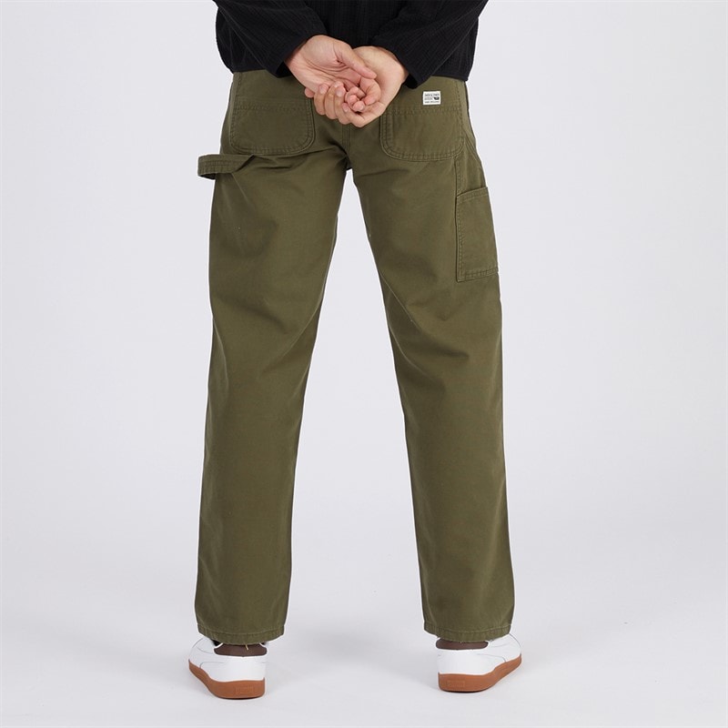 JACK & JONES Herre Eddie Carpenter Cargobukser Grøn - Billede 2