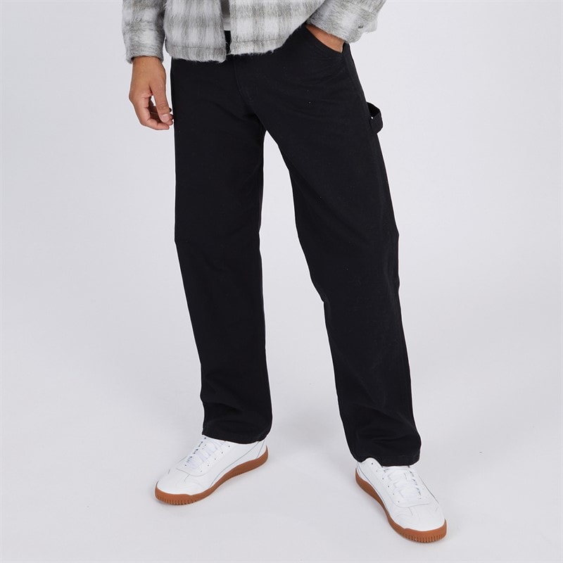 JACK & JONES Herre Eddie Carpenter Cargobukser Sort - Billede 1