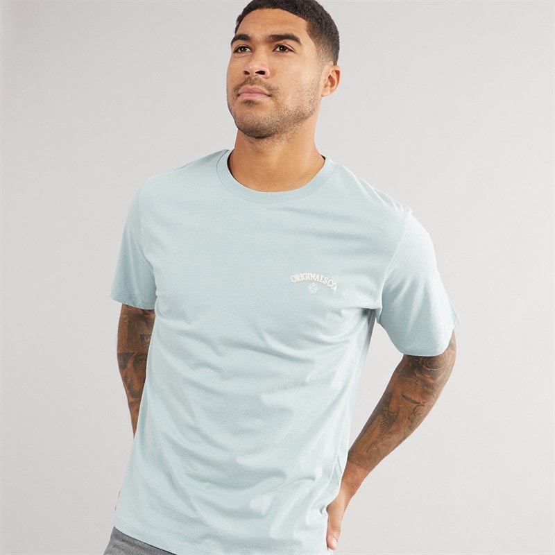 JACK & JONES Herre Santorini Back T-shirts Grøn - Billede 2
