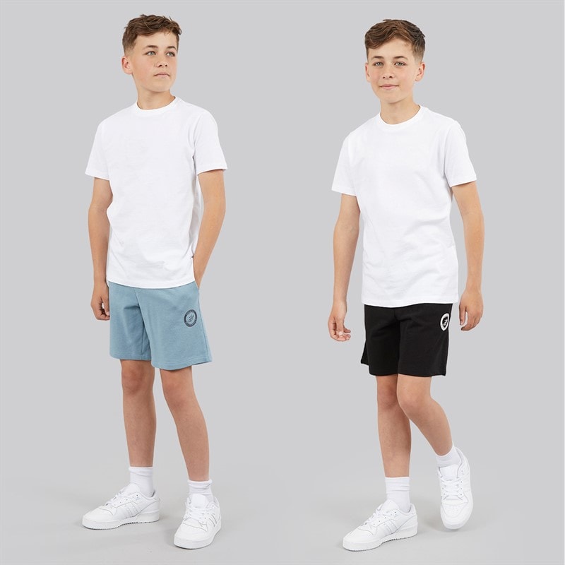 JACK & JONES Drenge Theo Shorts af jerseystof Sort - Billede 4