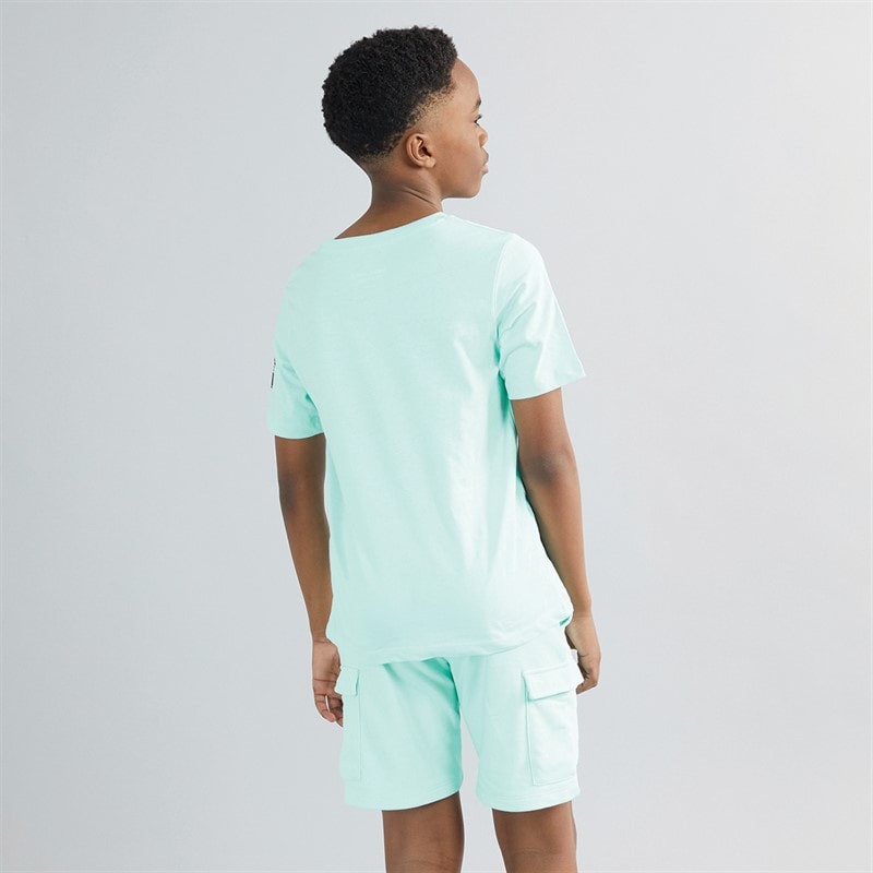 JACK & JONES Drenge T shirt Og Shorts Sæt Island Paradise - Billede 2