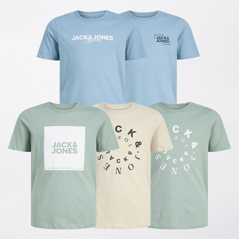 JACK & JONES Drenge Jason T-shirts Flerfarvet