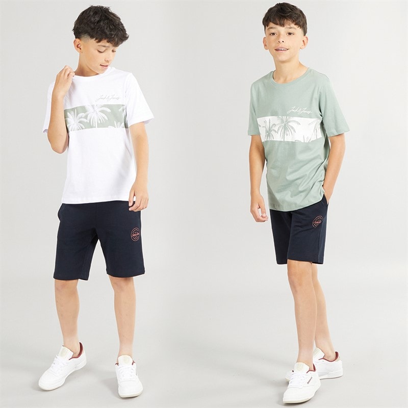 JACK & JONES Drenge T-shirts Hvid - Billede 3