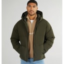 JACK & JONES Herre Brady Hætte Dunjakke Rosin